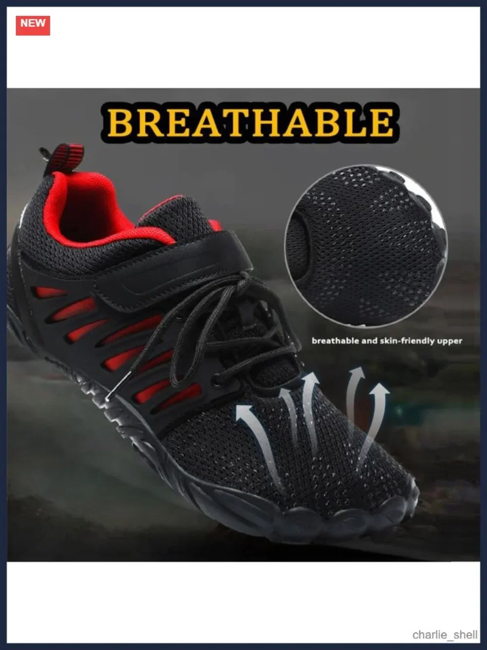 Barefoot Shoes Wide Toe Box Zero Drop Water Shoes Minimalist Cross-Trainer